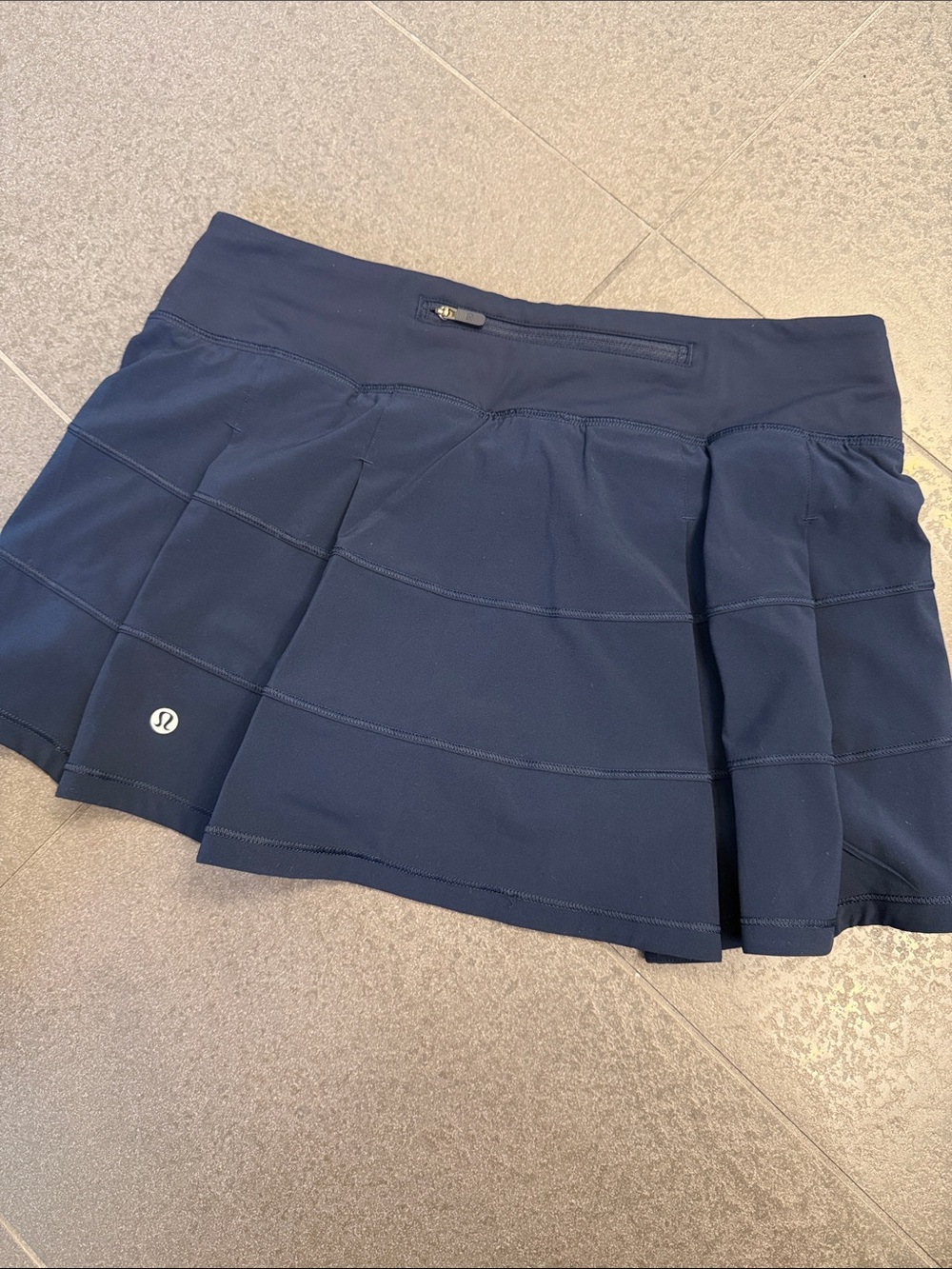 lululemon athletica Navy Performance Skort with Inner Shorts - Picture 4 of 6
